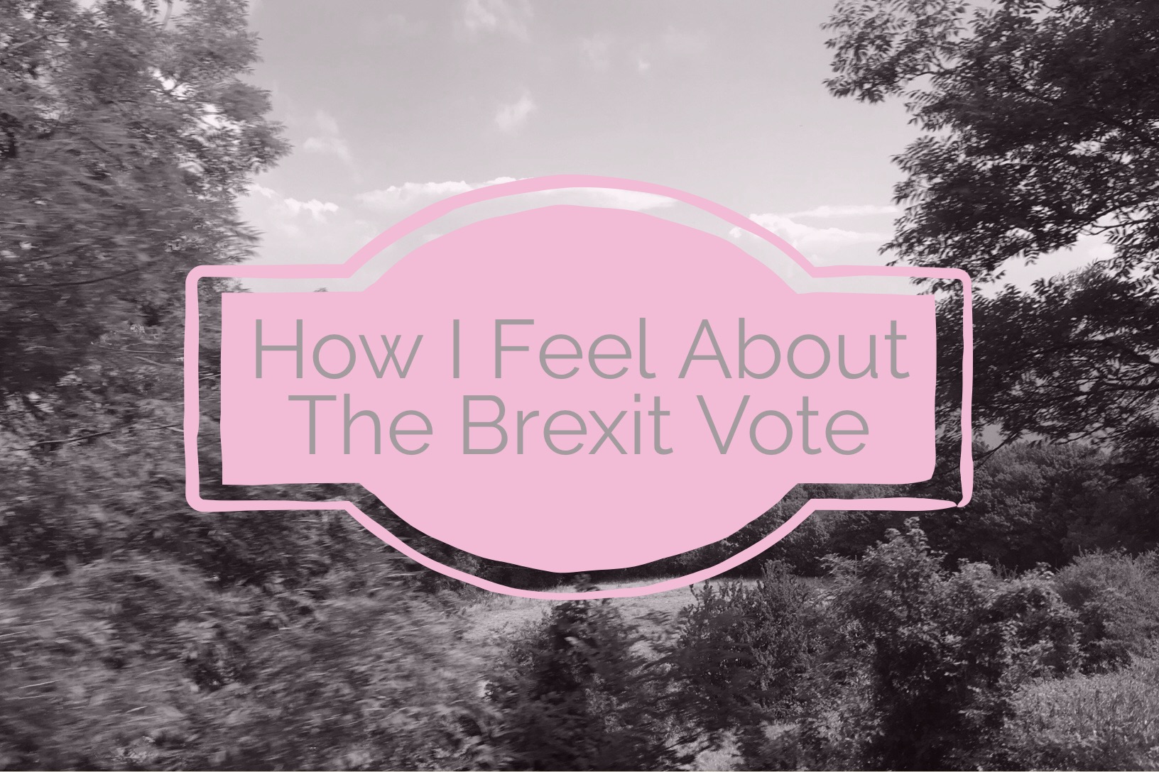 British Politics: How I Feel About Brexit