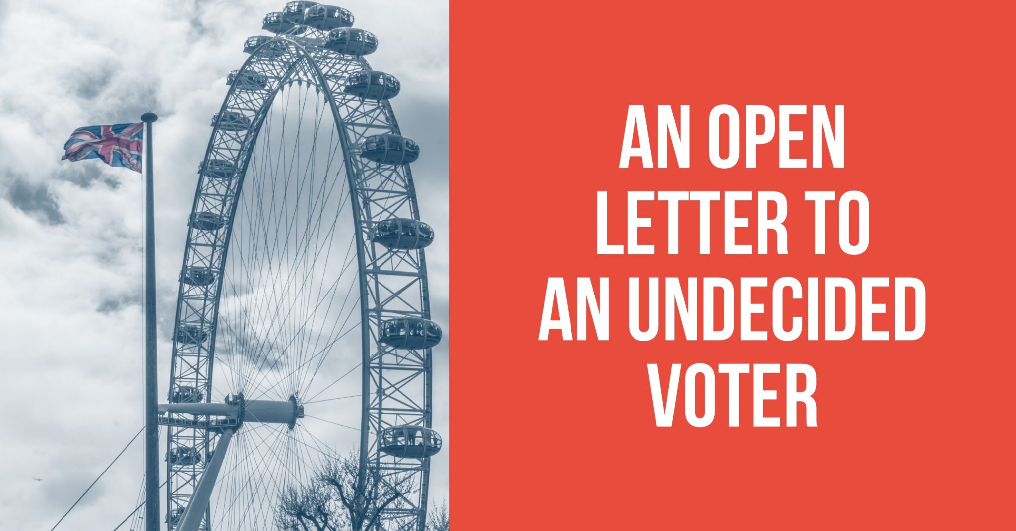 An Open Letter to an Undecided Voter