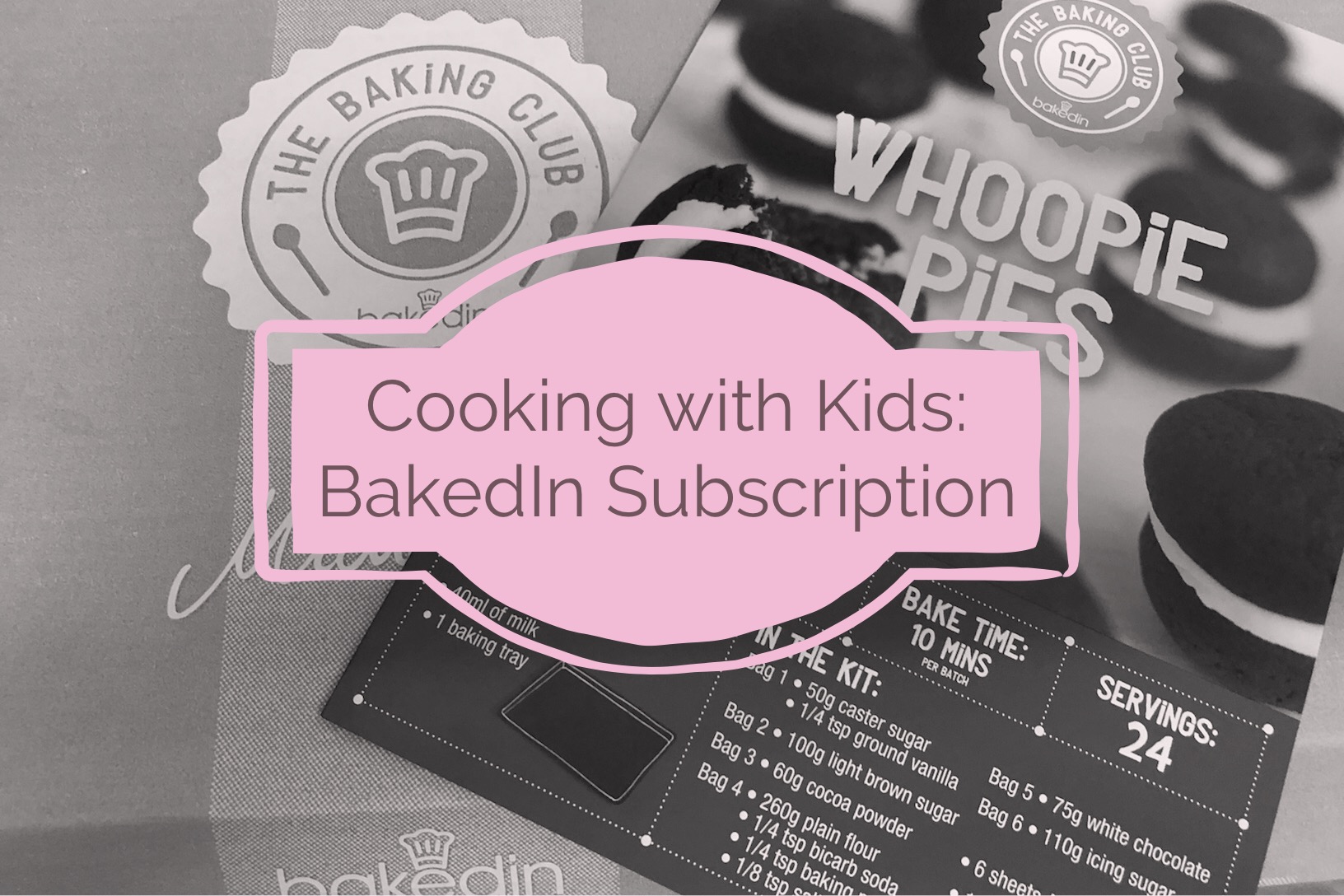 BakedIn Baking Subscription Club for Kids