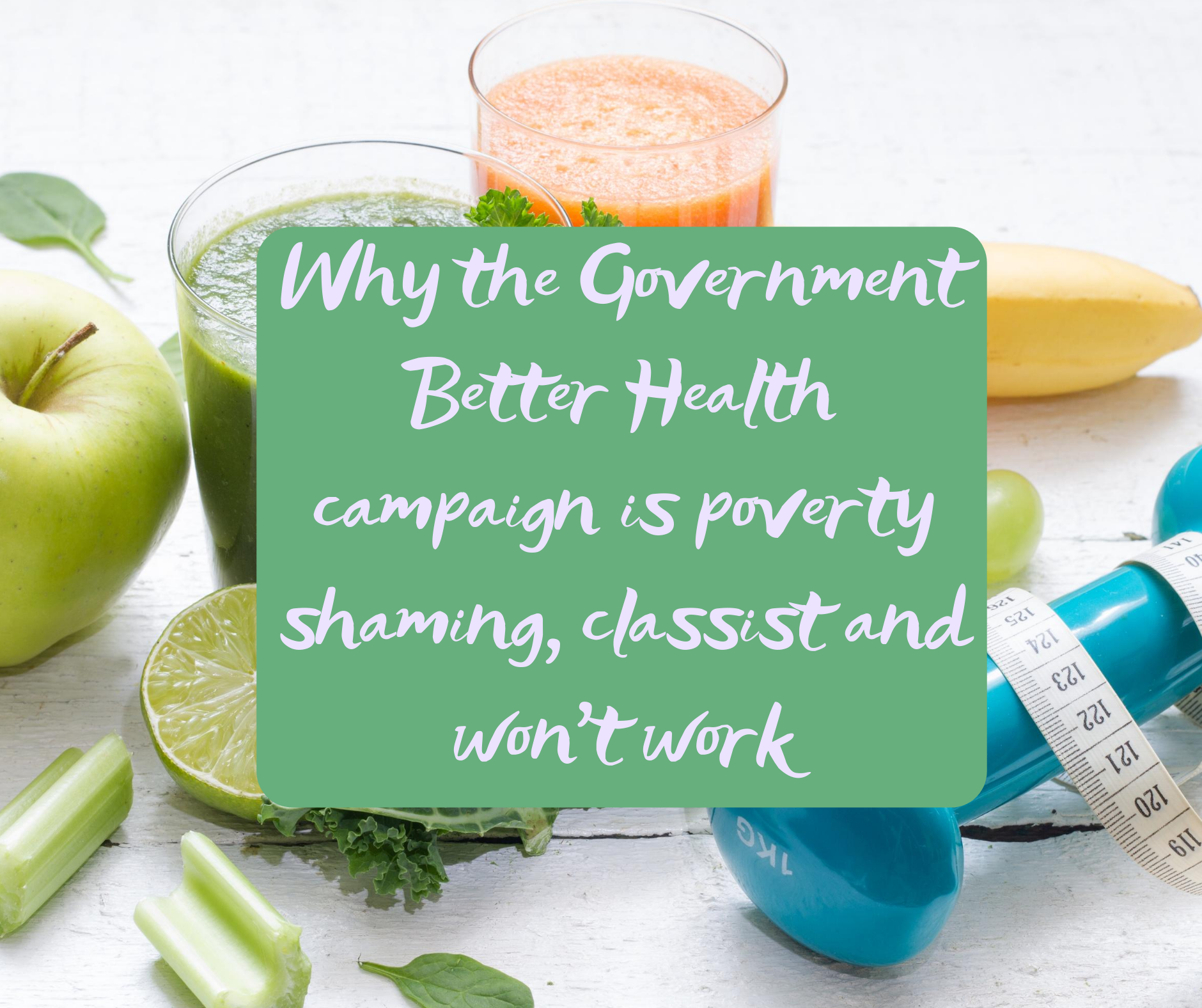 All The Problems with the Government’s Fatphobic War on Obesity* & Class