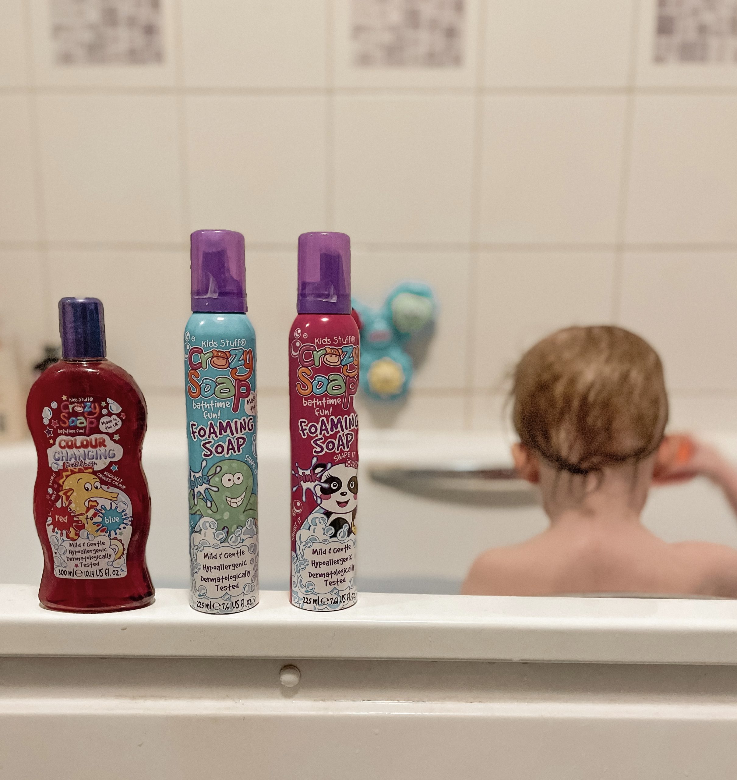 Making Bath Time Fun with Kids Stuff Crazy Bathtime Range